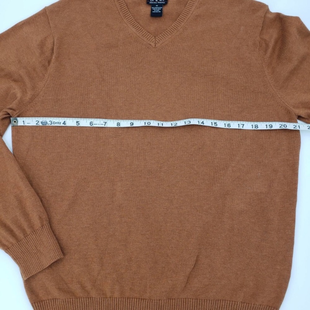Jos. A. Bank pima cotton V-neck sweater size M - Picture 8 of 11